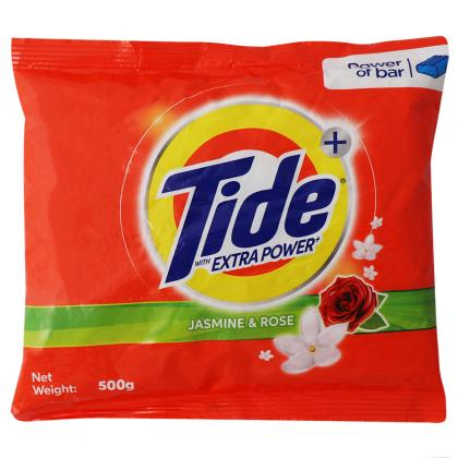 Tide Plus Jasmine & Rose Detergent Powder 500 g